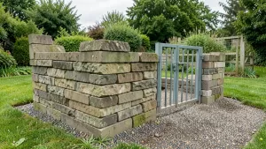 kojec dla psa z płyt betonowych