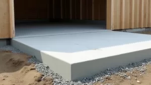 Koszt wylewki betonowej pod garaż blaszany