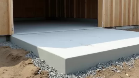 Koszt wylewki betonowej pod garaż blaszany