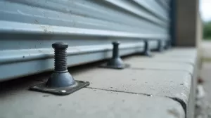 Kotwy do mocowania garażu blaszanego