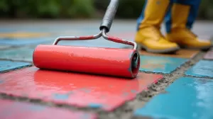 Malowanie płyt betonowych