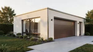 Mały dom z garażem do 100m2