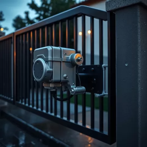 Montaż automatyki do bramy przesuwnej