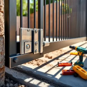 Montaż bramy dwuskrzydłowej