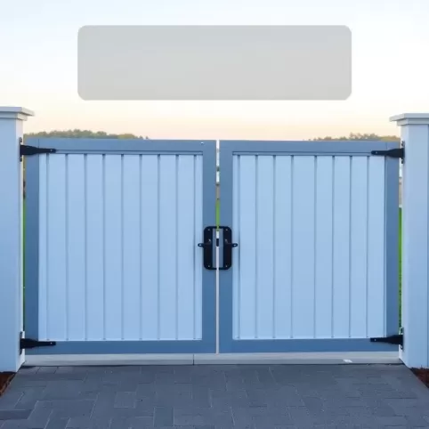 Montaż bramy dwuskrzydłowej z napędem