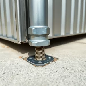 Montaż garażu blaszanego do podłoża