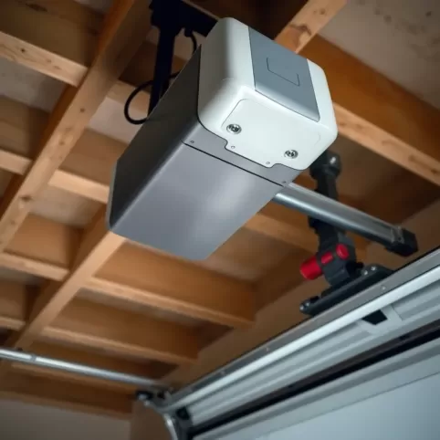 Montaż napędu do bramy garażowej