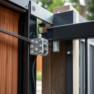 Montaż napędu do bramy skrzydłowej