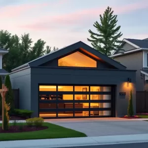 Nowoczesne garaże wolnostojące