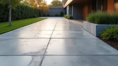 Nowoczesne podjazdy betonowe