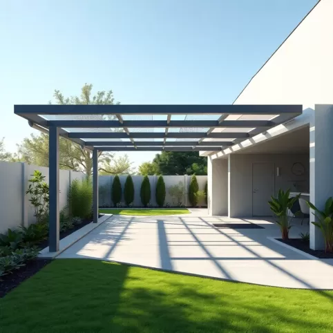 Nowoczesne wiaty garażowe