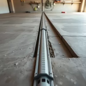 Odpływ liniowy w garażu montaż