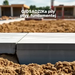 ODSADZKA płyty fundamentowej
