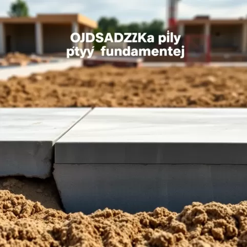 ODSADZKA płyty fundamentowej