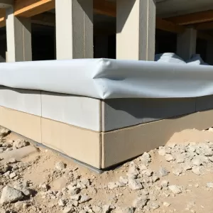 Opaska przeciwwysadzinowa płyty fundamentowej