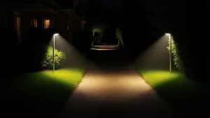 Oświetlenie podjazdu czujnik ruchu