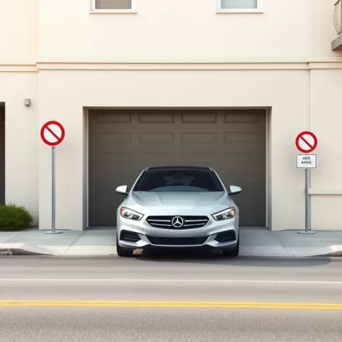 Parkowanie przed garażem przepisy