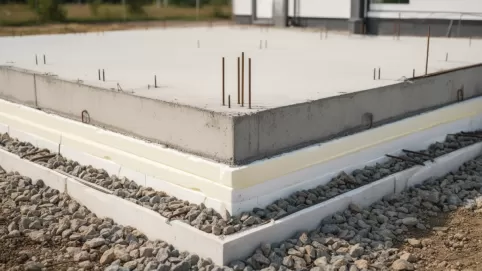 pasywna płyta fundamentowa