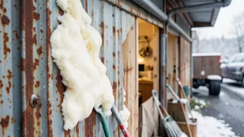 piana do ocieplenia garażu