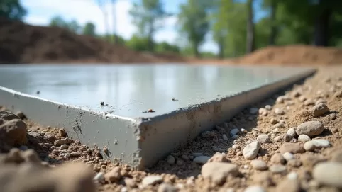 płyta betonowa pod garaż