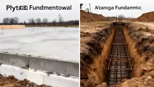 płyta fundamentowa a fundament