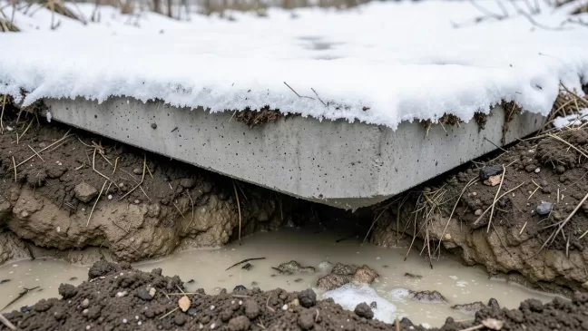 Płyta fundamentowa a głębokość przemarzania