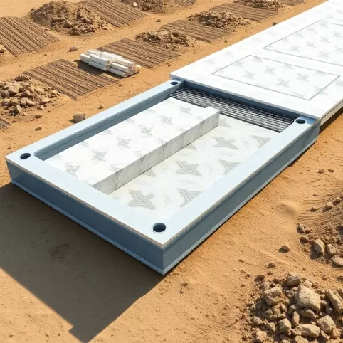 Płyta fundamentowa do samodzielnego montażu