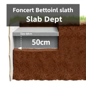 Płyta fundamentowa głębokość