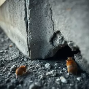 Płyta fundamentową gryzonie