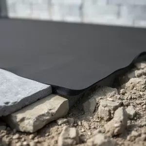 Płytą fundamentową izolacja przeciwwilgociowa