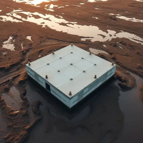 Płyta fundamentowa na podmokłym terenie