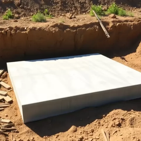 Płyta fundamentowa pod dom 70m2