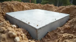 Płyta fundamentowa pod domek 35m2