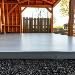 Płyta fundamentowa pod garaż drewniany