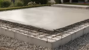 Płyta fundamentowa pod taras