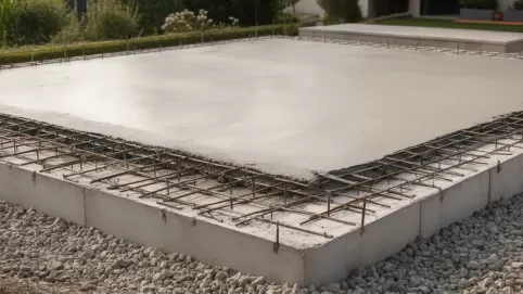 Płyta fundamentowa pod taras