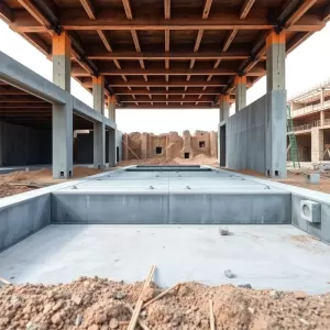 Płyta fundamentowa szalunek