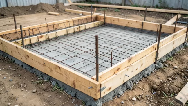 Płyta fundamentowa szalunek