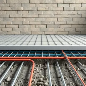 Płyta fundamentowa z ogrzewaniem