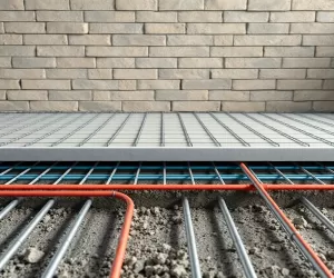 Płyta fundamentowa z ogrzewaniem