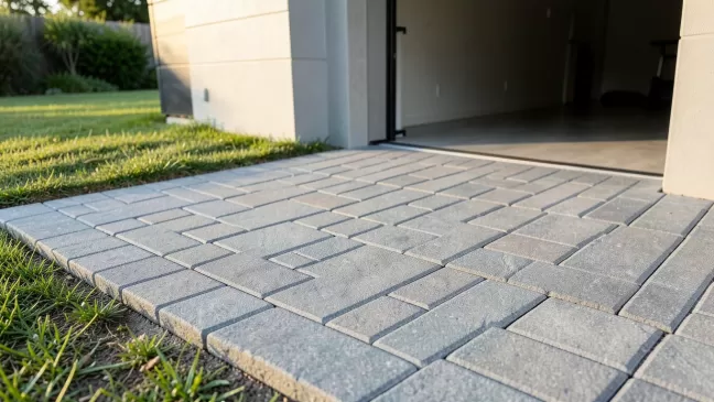 Płyty betonowe na podjazd do garażu