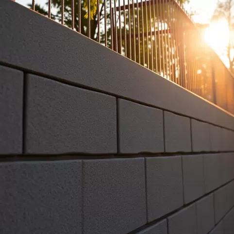 Płyty betonowe ogrodzenie