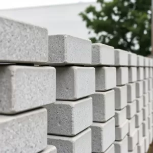 Płyty betonowe ogrodzeniowe