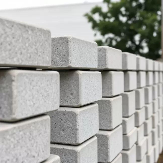 Płyty betonowe ogrodzeniowe