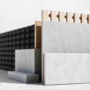 Płyty betonowe ogrodzeniowe Bricomarché