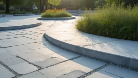 płyty betonowe zamiast kostki