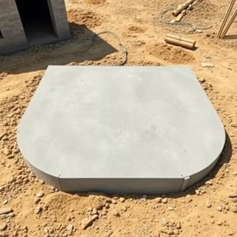 Płyty fundamentowe żelbetowe