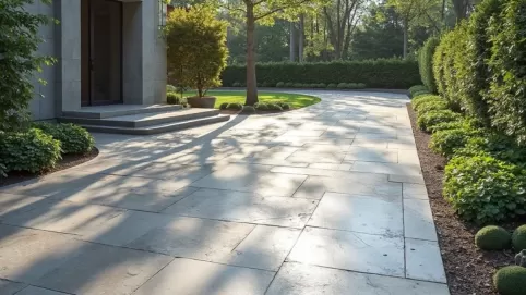 Płyty wielkoformatowe na podjazd