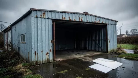 Podatek od garażu blaszanego