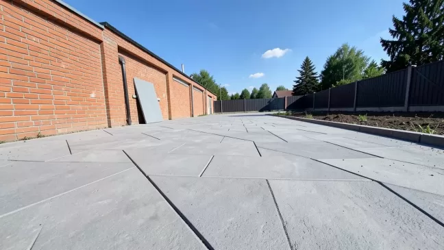 Podjazd betonowy cena m2 Tychy